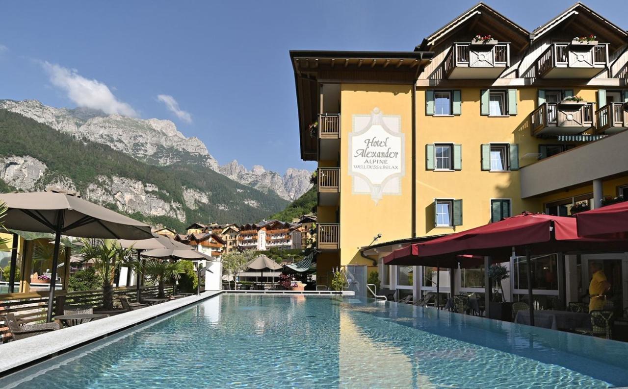 Alexander Hotel Alpine Wellness Dolomites Molveno Extérieur photo